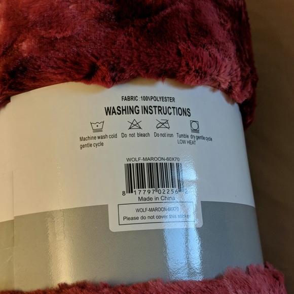 Chanasya Sherpa Throw Fuzzy Blanket - Picture 3 of 3